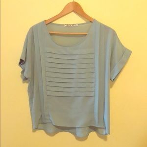 Boxy Top in Mint